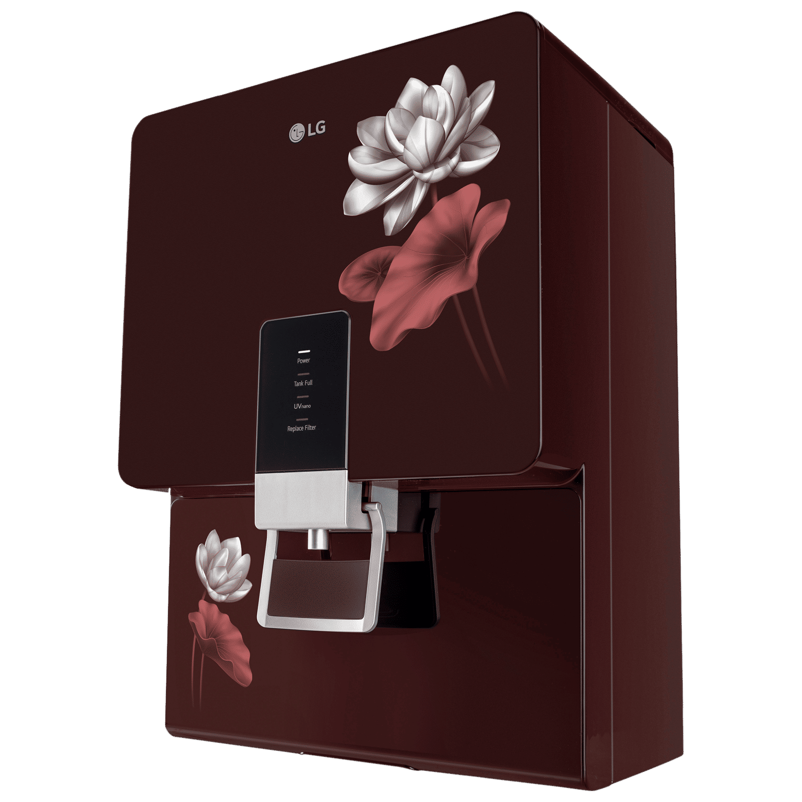 LG WW156RPTC 8L RO + UV Water Purifier with Stainless Steel Tank (Crimson Red)_4