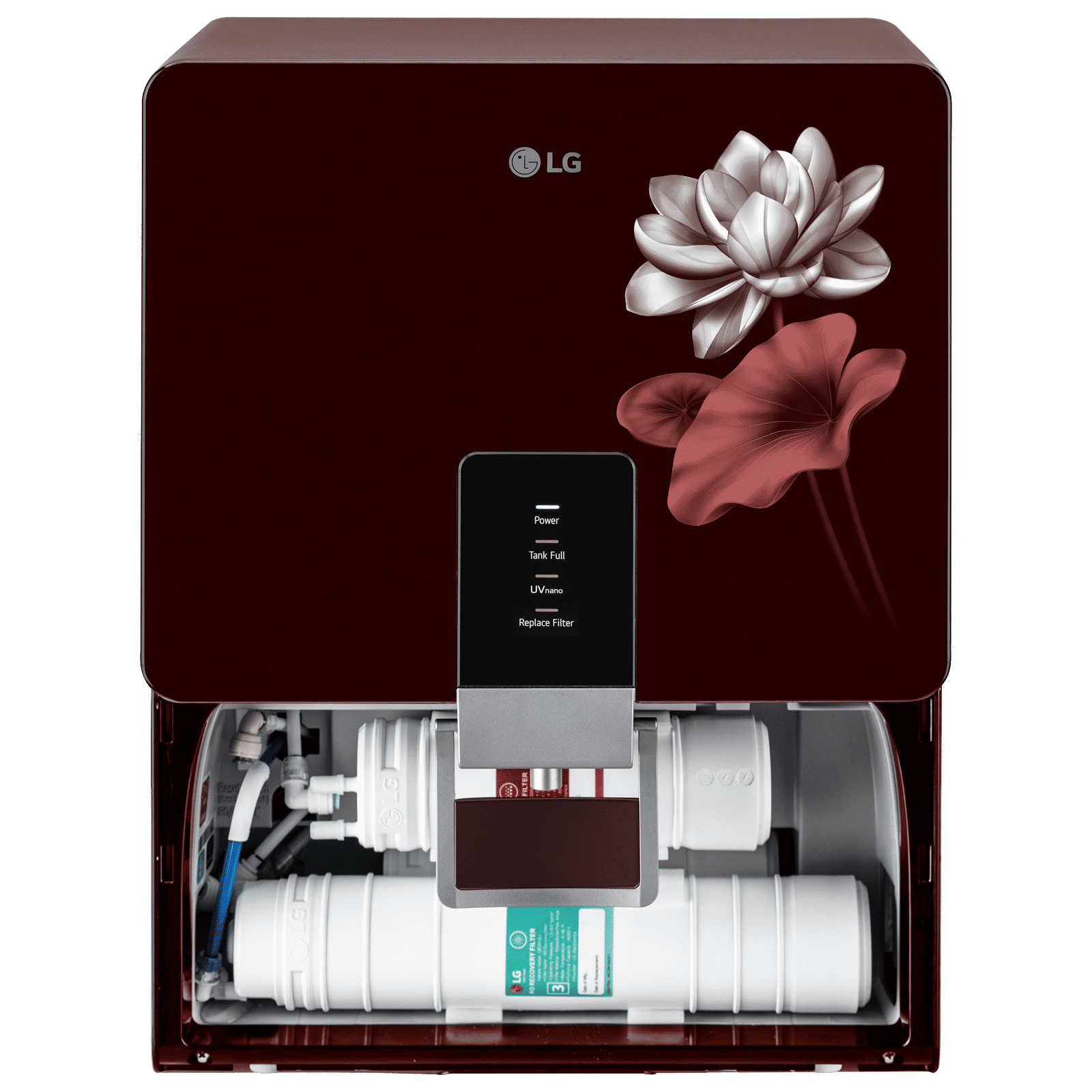 LG WW156RPTC 8L RO + UV Water Purifier with Stainless Steel Tank (Crimson Red)_5