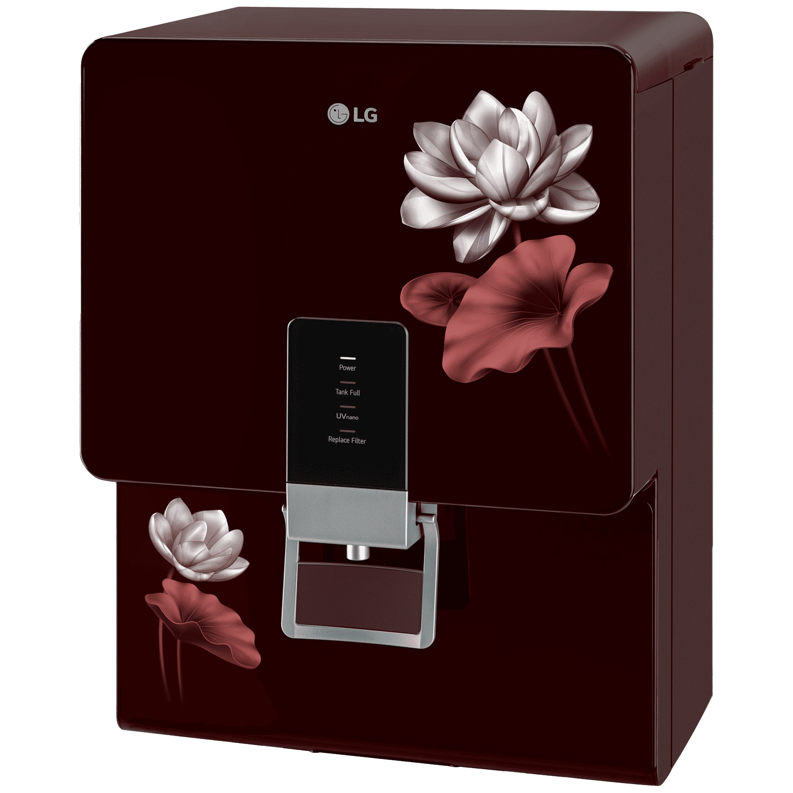LG WW156RPTC 8L RO + UV Water Purifier with Stainless Steel Tank (Crimson Red)_7