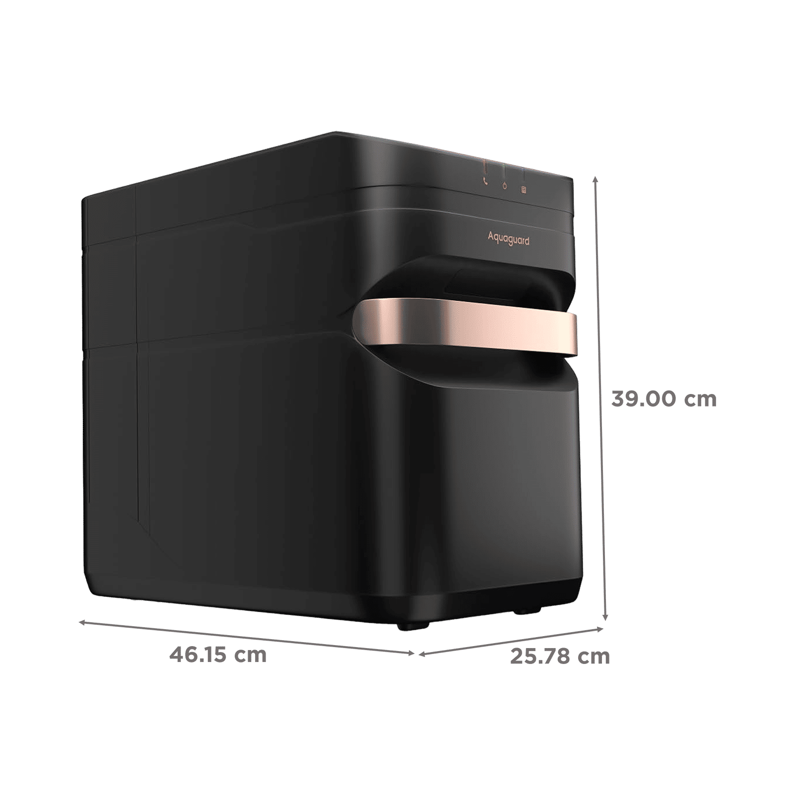 Aquaguard Designo NXT 7L RO + UV Water Purifier with 3-in-1 Active Copper Technology (Black) Aquaguard Designo NXT 7L RO + UV Water Purifier with 3-in-1 Active Copper Technology (Black)_2