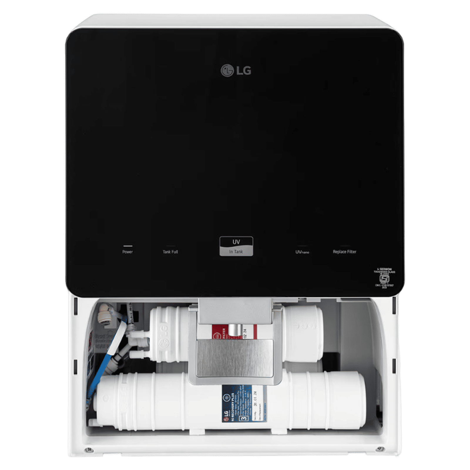 LG WW176GPBW 8L RO + UV Water Purifier with Multi Stage Filtration Process (Black & White)_9
