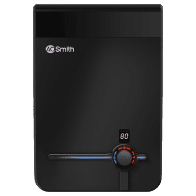 AO Smith Intelli Plus 3.3L UV + SAPC Hot & Ambient Water Purifier with Triple Protection Technology (Black)