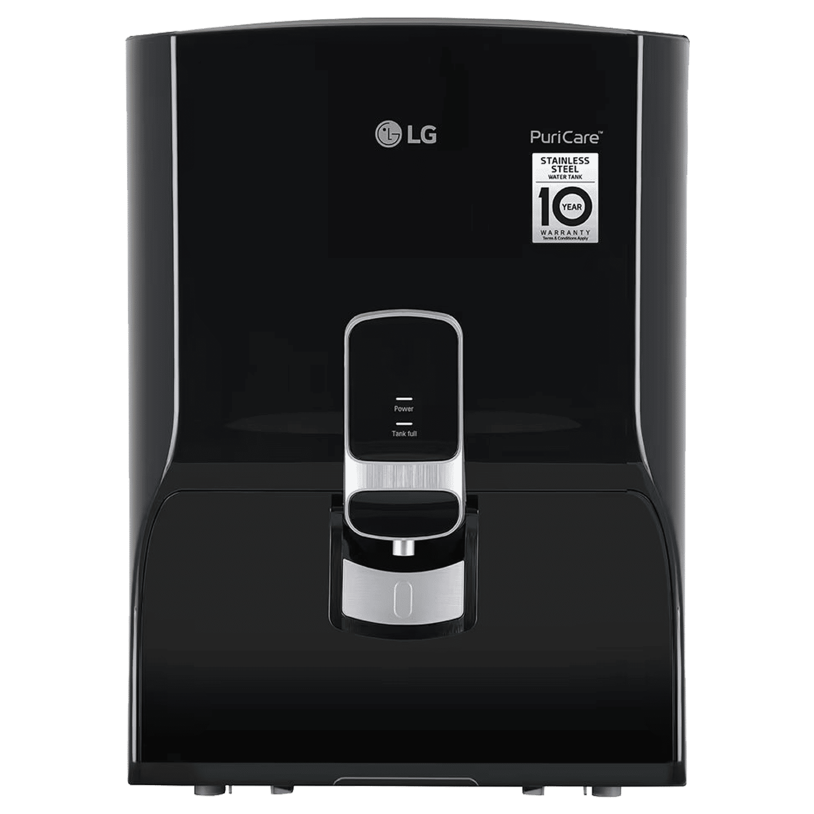 LG WW131NP 8L RO Water Purifier with Multi Stage Filtration (Solid Black)_1