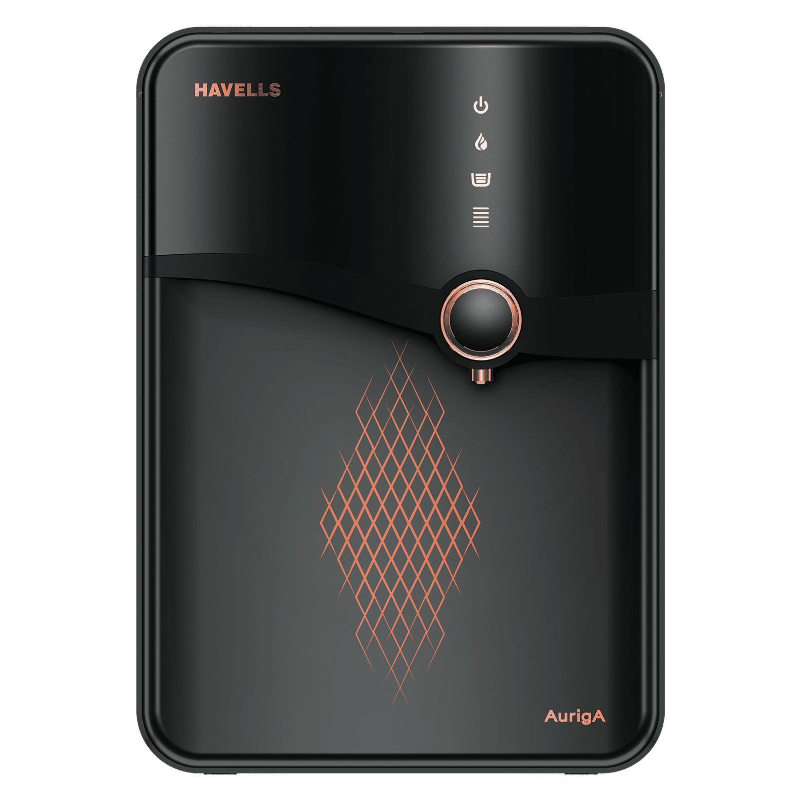 HAVELLS 6.5L RO + UV Water Purifier with i-protect Purification Monitoring (Dark Grey) HAVELLS 6.5L RO + UV Water Purifier with i-protect Purification Monitoring (Dark Grey)_1