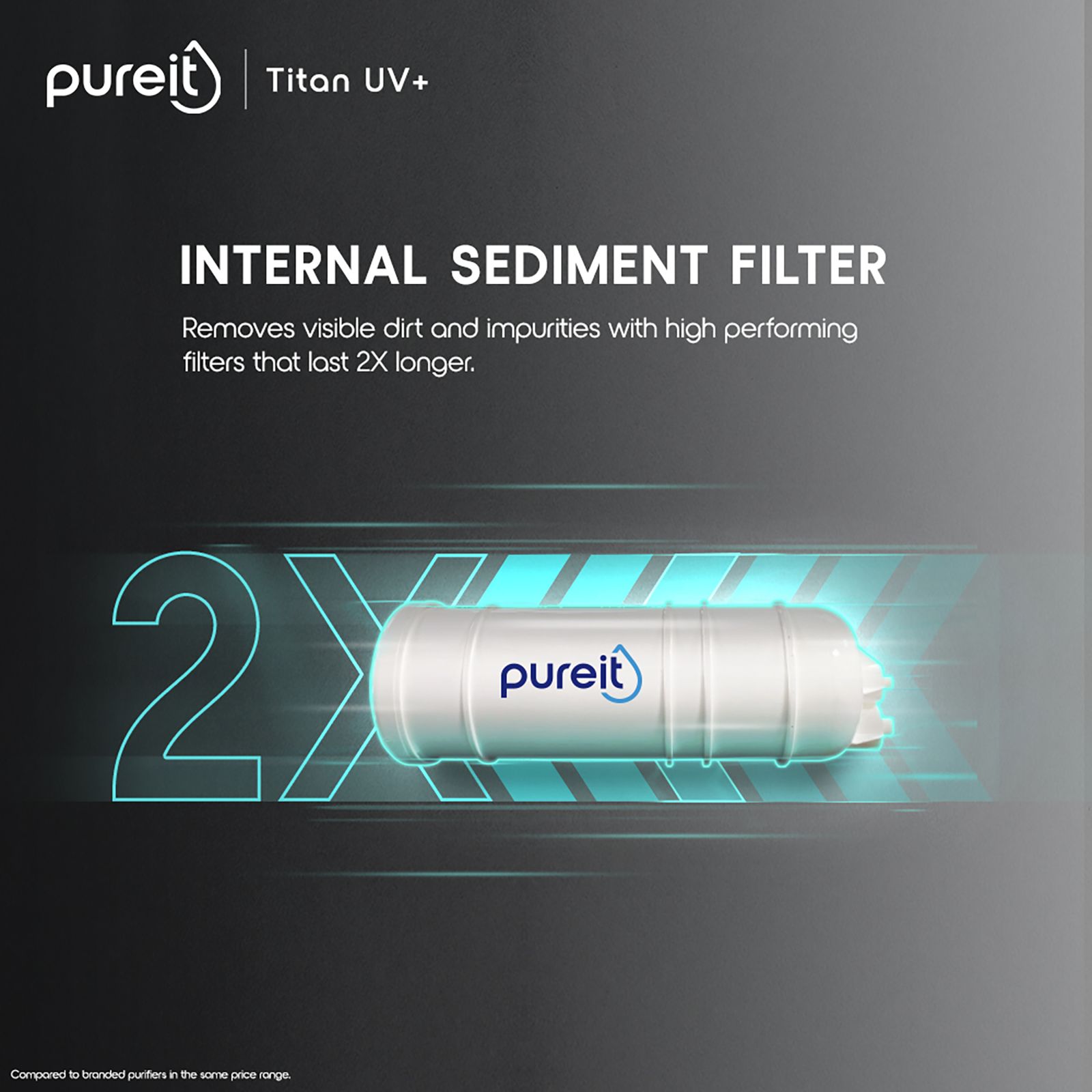 pureit Titan UV+ 7L UV Lamp + UFSC+ UV Led Water Purifier with Integrated Sediment Filter (Black) pureit Titan UV+ 7L UV Lamp + UFSC+ UV Led Water Purifier with Integrated Sediment Filter (Black)_6