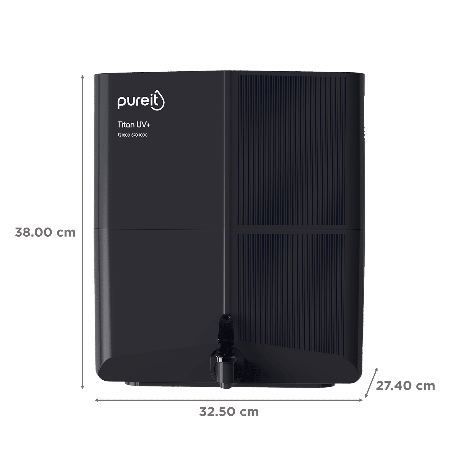 pureit Titan UV+ 7L UV Lamp + UFSC+ UV Led Water Purifier with Integrated Sediment Filter (Black) pureit Titan UV+ 7L UV Lamp + UFSC+ UV Led Water Purifier with Integrated Sediment Filter (Black)_2