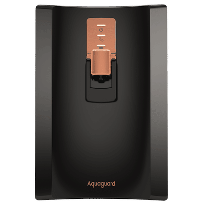Aquaguard Enrich Superio 6L RO+UV Water Purifier with Active Copper Zinc Booster Technology (Black)