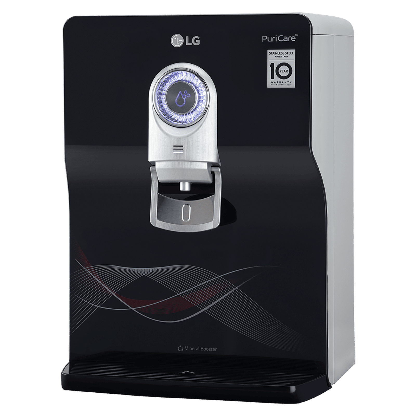 LG PuriCare 8L RO + UV + UF + Mineral Booster Water Purifier with Multi Stage Filtration (Solid Black) LG PuriCare 8L RO + UV + UF + Mineral Booster Water Purifier with Multi Stage Filtration (Solid Black)_4
