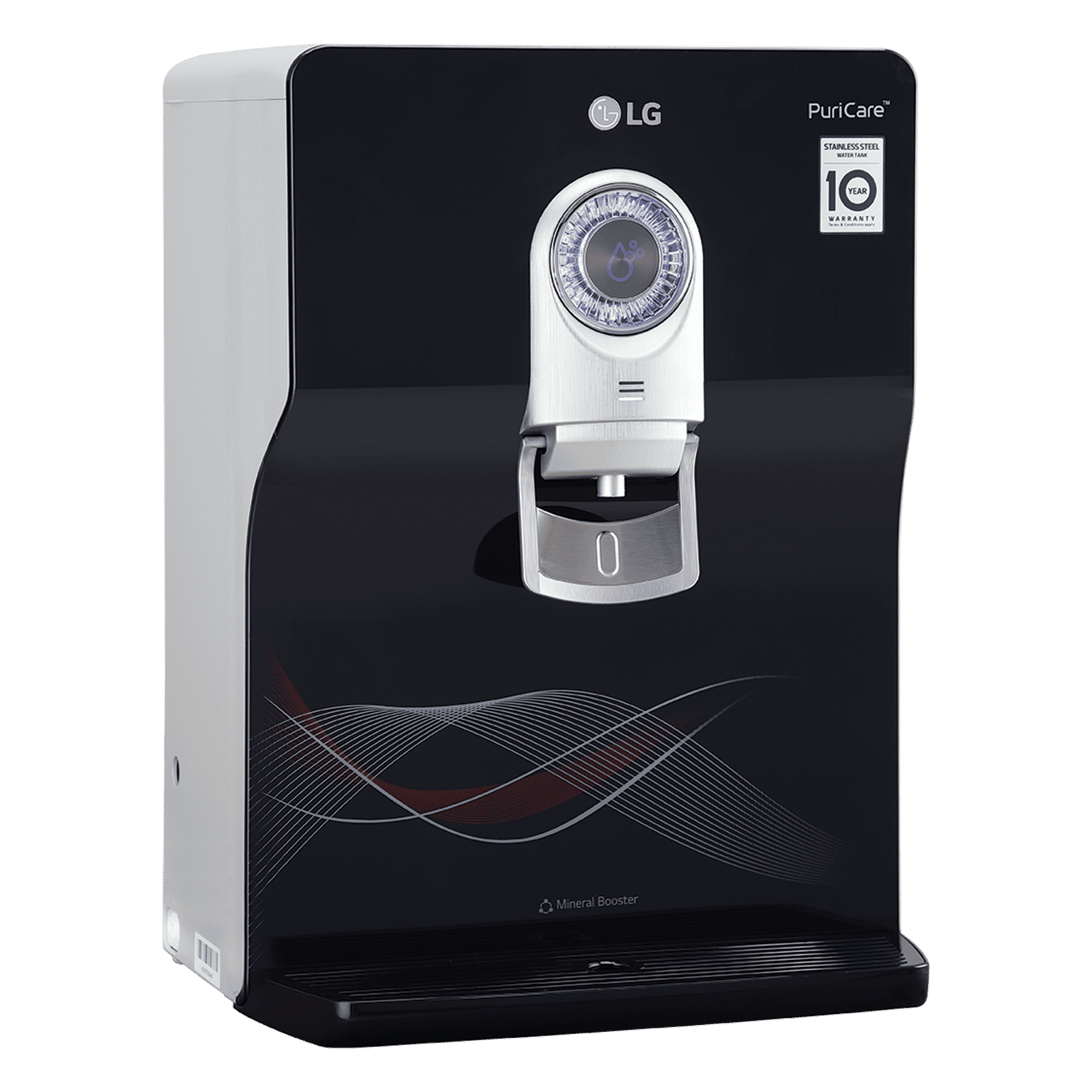 LG PuriCare 8L RO + UV + UF + Mineral Booster Water Purifier with Multi Stage Filtration (Solid Black) LG PuriCare 8L RO + UV + UF + Mineral Booster Water Purifier with Multi Stage Filtration (Solid Black)_9