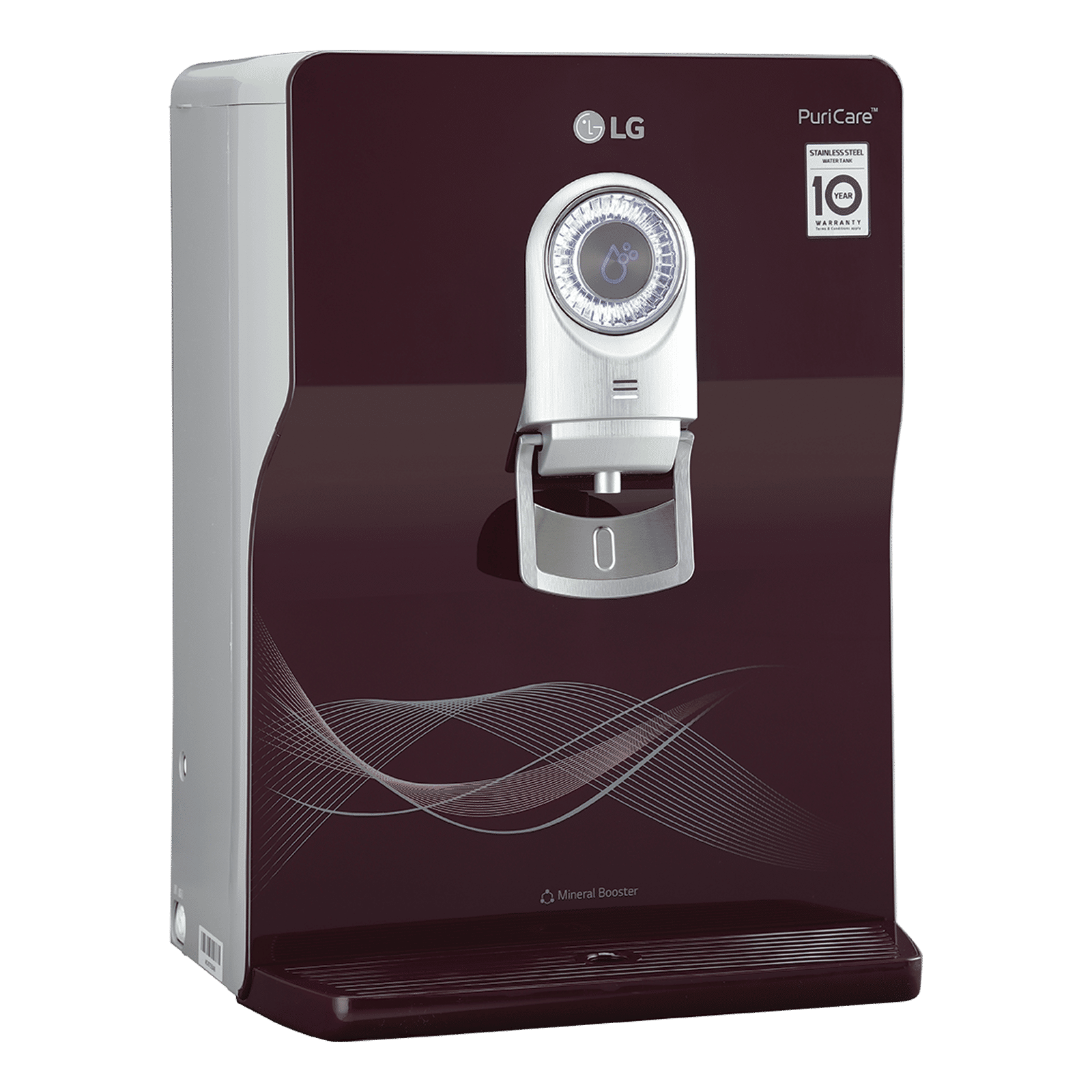 LG PuriCare 8L RO + UV + UF + Mineral Booster Water Purifier with Multi Stage Filtration (Crimson Red)_9