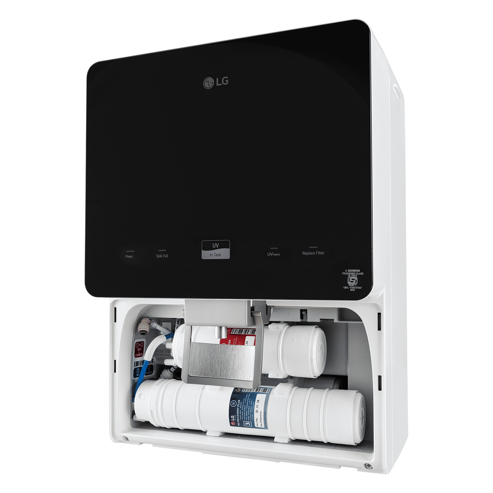 LG WW176GTBW 8L RO + UV + Mineral Booster Water Purifier with Multi Stage Filtration (Black & White) LG WW176GTBW 8L RO + UV + Mineral Booster Water Purifier with Multi Stage Filtration (Black & White)_10
