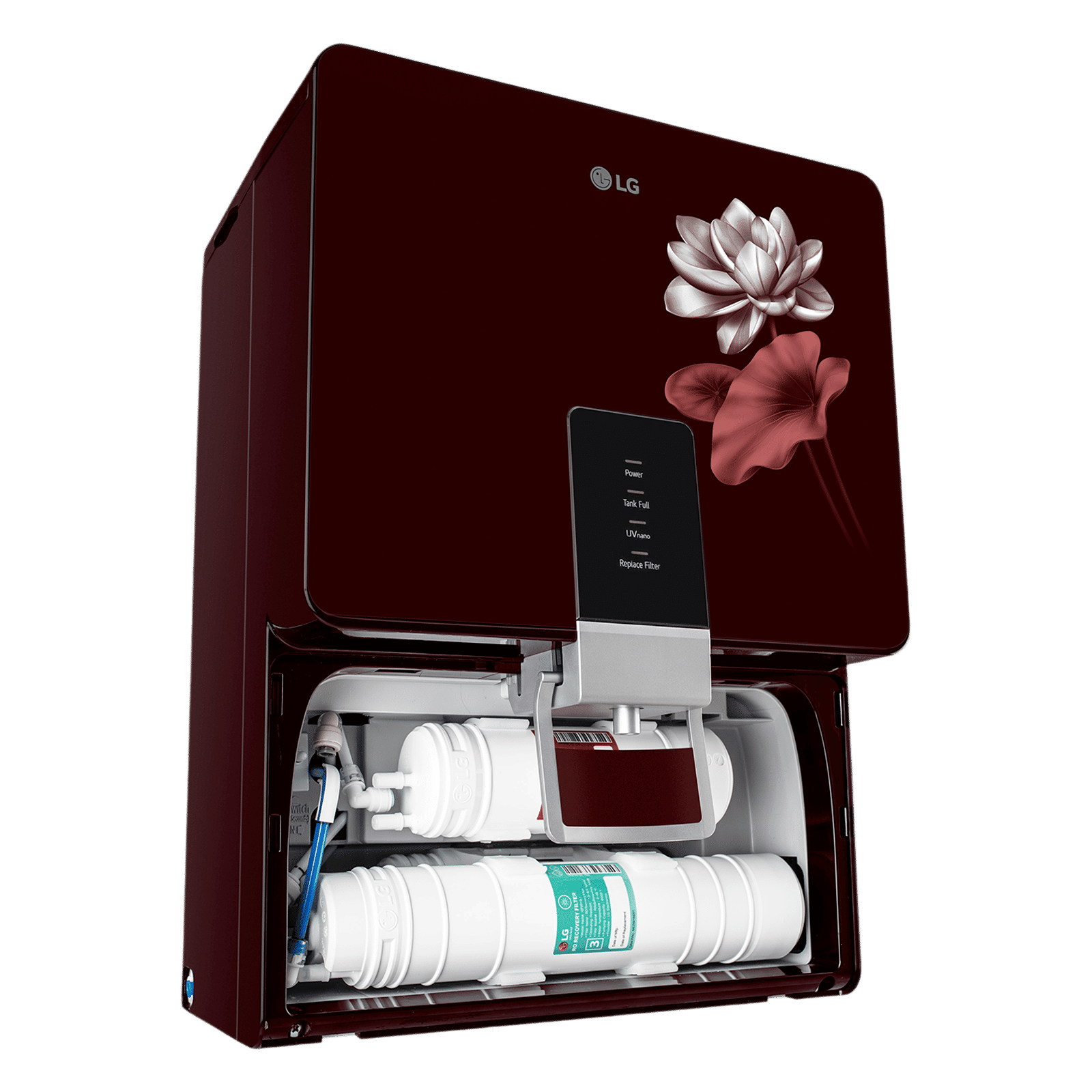 LG PuriCare 8L RO + UV + Mineral Booster Water Purifier with Multi Stage Filtration (Crimson Red) LG PuriCare 8L RO + UV + Mineral Booster Water Purifier with Multi Stage Filtration (Crimson Red)_12