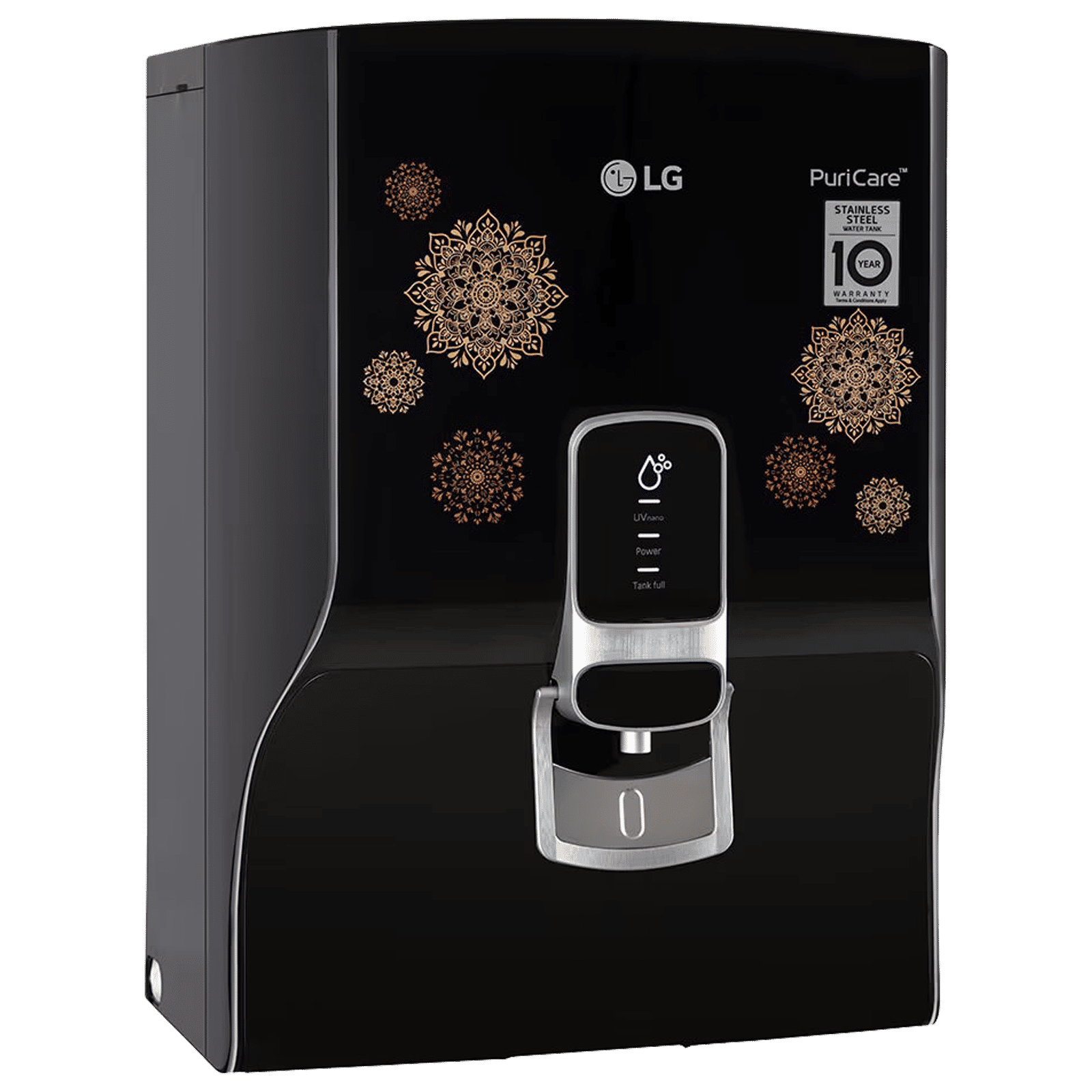 LG PuriCare 8L RO + UV + Mineral Booster Water Purifier with Multi Stage Filtration (Solid Black) LG PuriCare 8L RO + UV + Mineral Booster Water Purifier with Multi Stage Filtration (Solid Black)_4