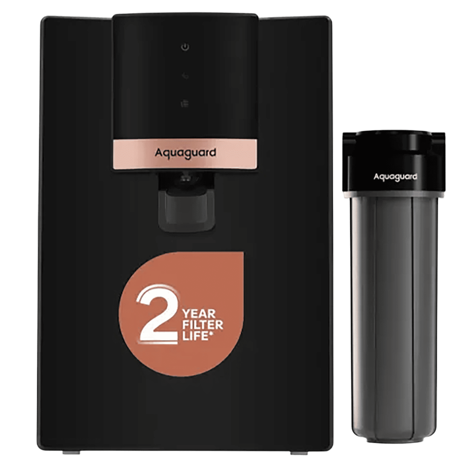 Aquaguard Enrich Neo 6L UF + UV 2X Water Purifier with Mega Sediment Filter (Black)_1