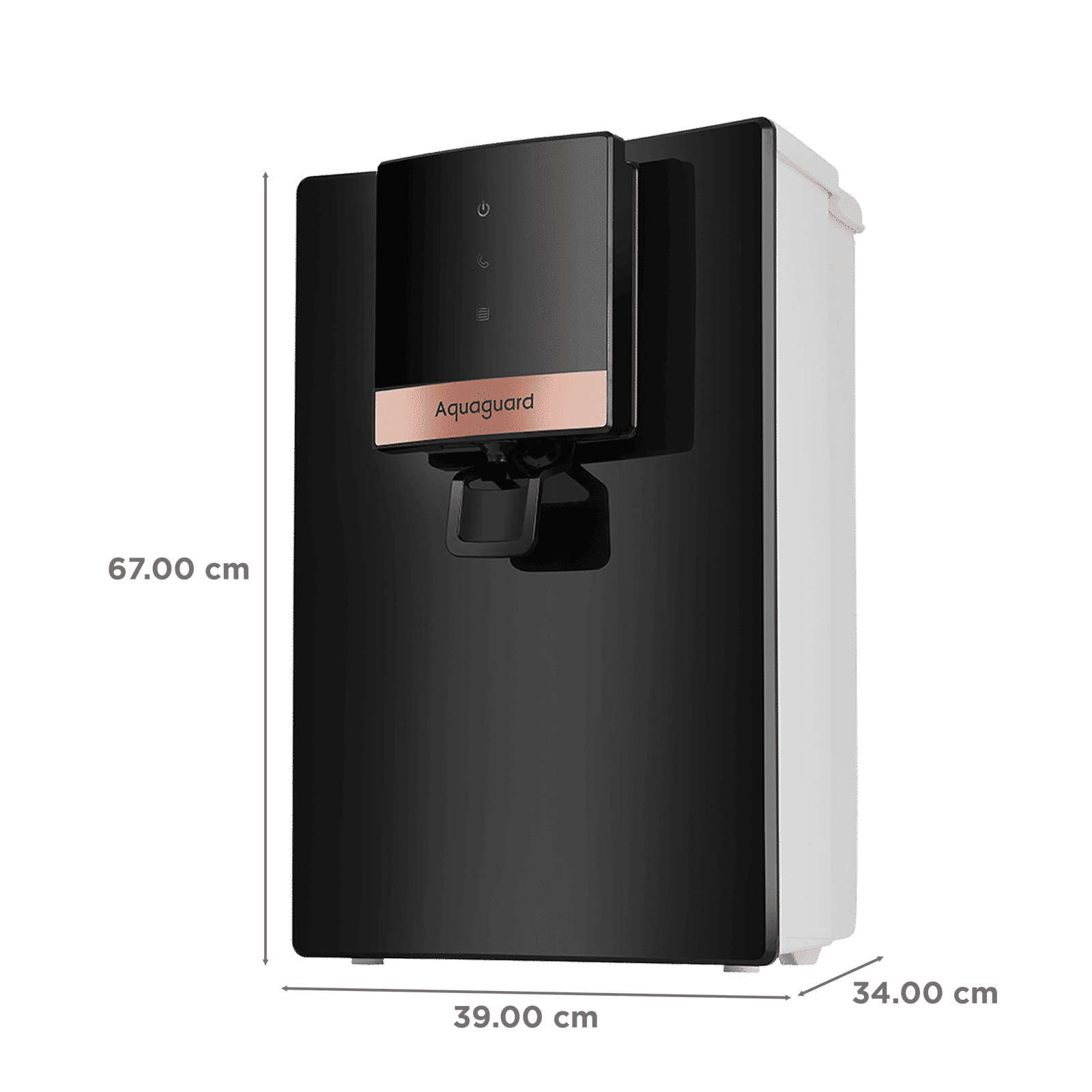 Aquaguard Enrich Neo 6L UV + UF Water Purifier with NanoPore 2X Filter Technology (Black)_2