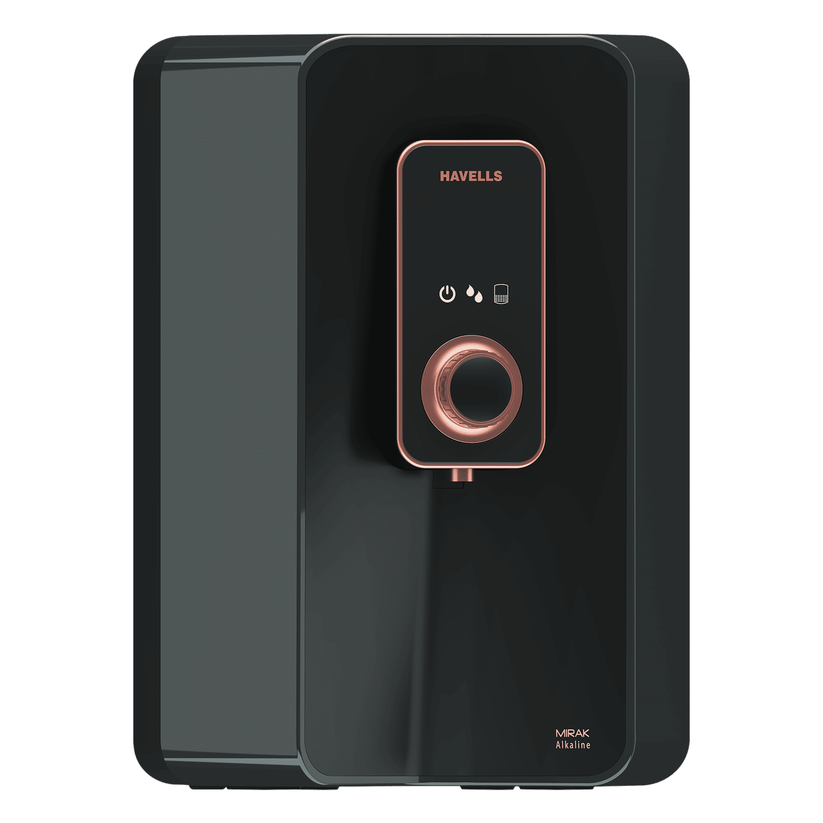 HAVELLS Mirak 6L RO + UV + Alkaline Water Purifier with Smart Alerts (Black) HAVELLS Mirak 6L RO + UV + Alkaline Water Purifier with Smart Alerts (Black)_6