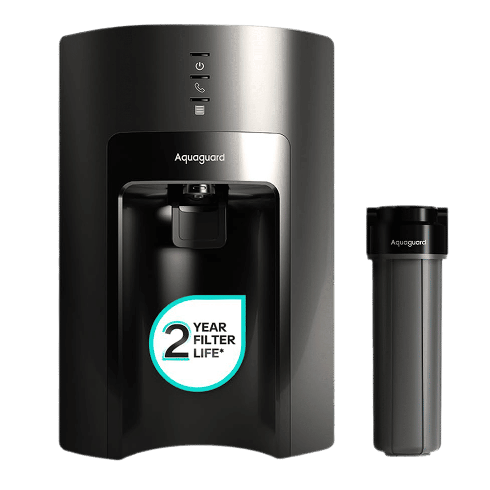 Aquaguard Sure Delight 6L RO + UV Water Purifier with Water Saving Technology (Black)_1