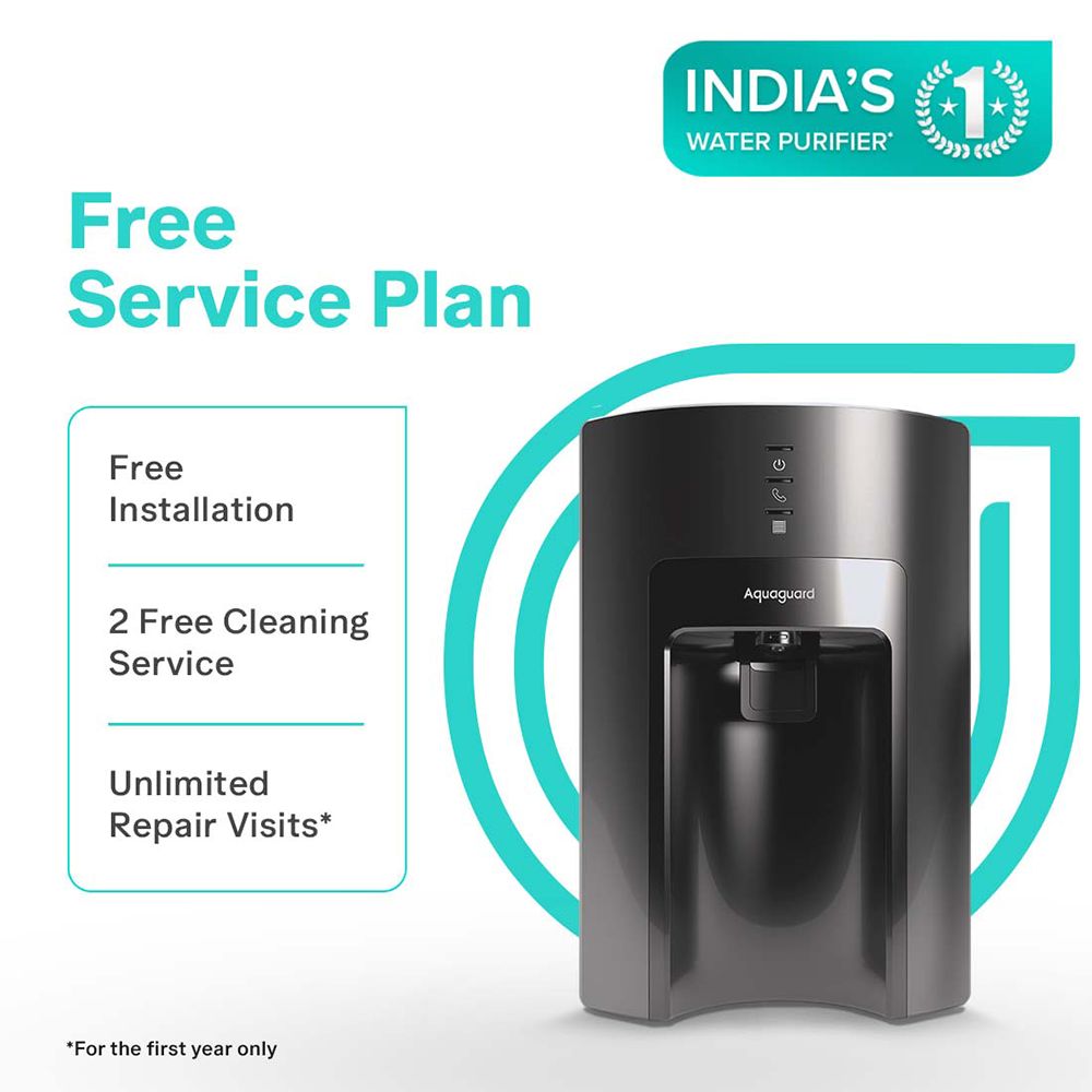 Aquaguard Sure Delight 6L RO + UV Water Purifier with Water Saving Technology (Black)_6