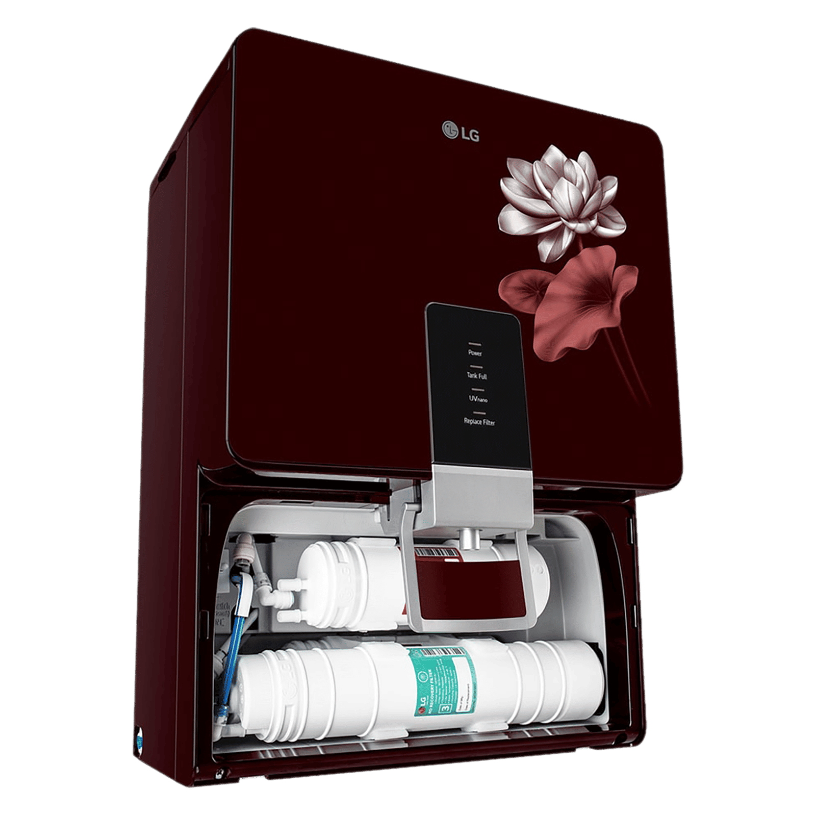 LG 8L RO + UV + Mineral Booster Water Purifier with Multi Stage Filtration (Crimson Red) LG 8L RO + UV + Mineral Booster Water Purifier with Multi Stage Filtration (Crimson Red)_12