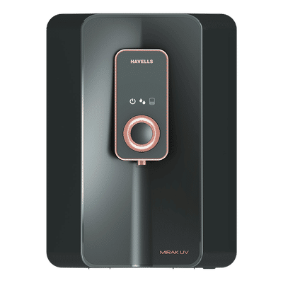 HAVELLS Mirak 6L UV + UF Water Purifier with Smart Indicators (Black)