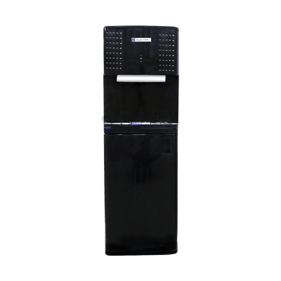 Blue Star GA Series Hot, Cold & Normal Bottom Load Water Dispenser with Cooling Cabinet (Black)
