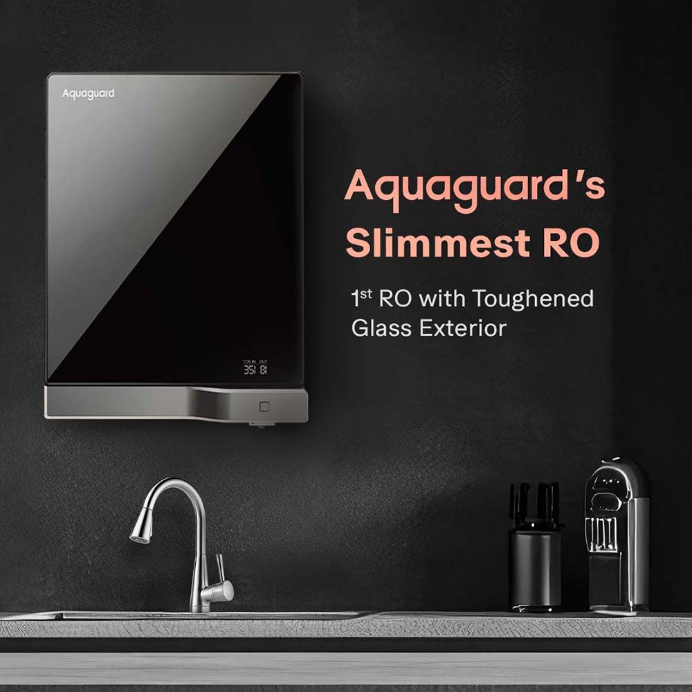 Aquaguard Aspire Slimtech 4L RO + UV 2X Water Purifier with 3-in-1 Active Copper Technology (Black) Aquaguard Aspire Slimtech 4L RO + UV 2X Water Purifier with 3-in-1 Active Copper Technology (Black)_6