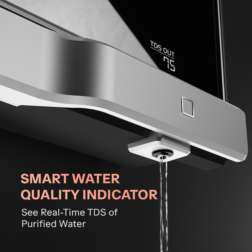Aquaguard Aspire Slimtech 4L UV + UF Water Purifier with NanoPore 2X Filters (Black)_7