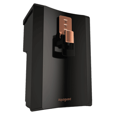 Aquaguard Enrich Superio 5L RO + UV + CU + Alkaline Water Purifier with Nanopore Long-Life Filter Technology (Black)