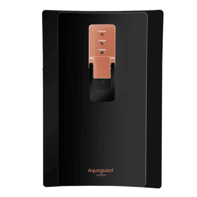 Aquaguard Enrich Superio 5L RO + Alkaline Water Purifier with 4-in-1 Copper Plus Alkaline Boost Technology (Black)