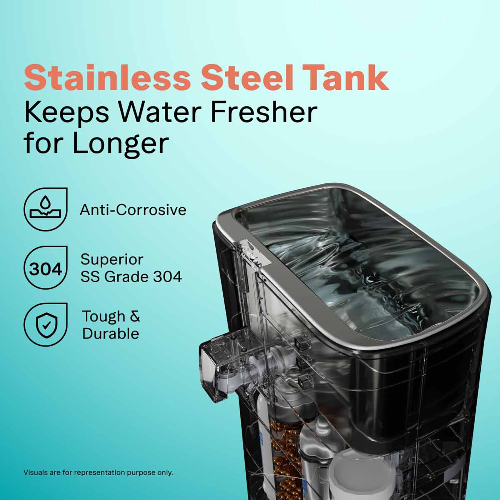 Aquaguard Enrich Superio 5L RO + Alkaline Water Purifier with 4-in-1 Copper Plus Alkaline Boost Technology (Black)_6
