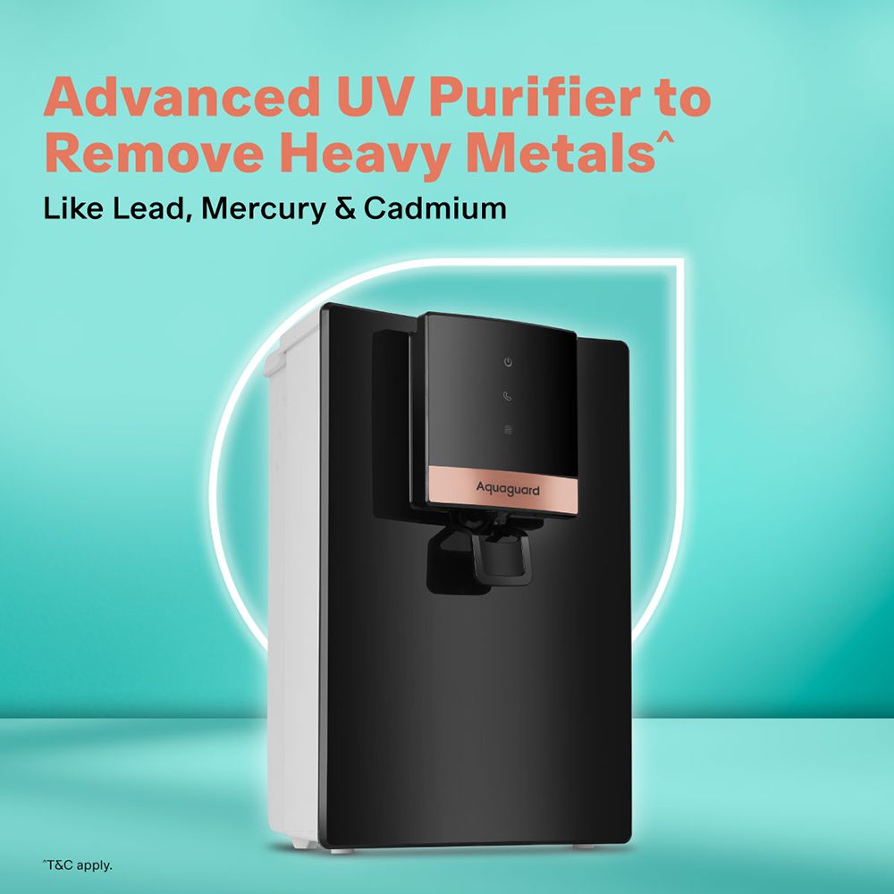 Aquaguard Enrich Neo 6L UV + Copper Water Purifier with 4-in-1 Active Copper Infusion Technology (Black) Aquaguard Enrich Neo 6L UV + Copper Water Purifier with 4-in-1 Active Copper Infusion Technology (Black)_4