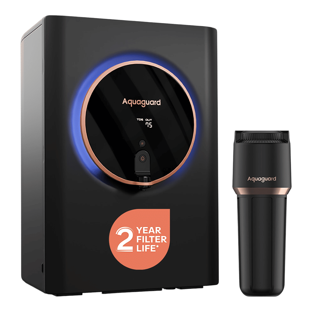 Aquaguard Aspire Halo 5L UV + HMR Water Purifier with NanoPore Long-Life Filter Technology (Black)_1