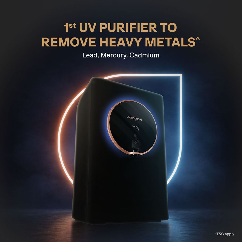 Aquaguard Aspire Halo 5L UV + HMR Water Purifier with NanoPore Long-Life Filter Technology (Black)_4