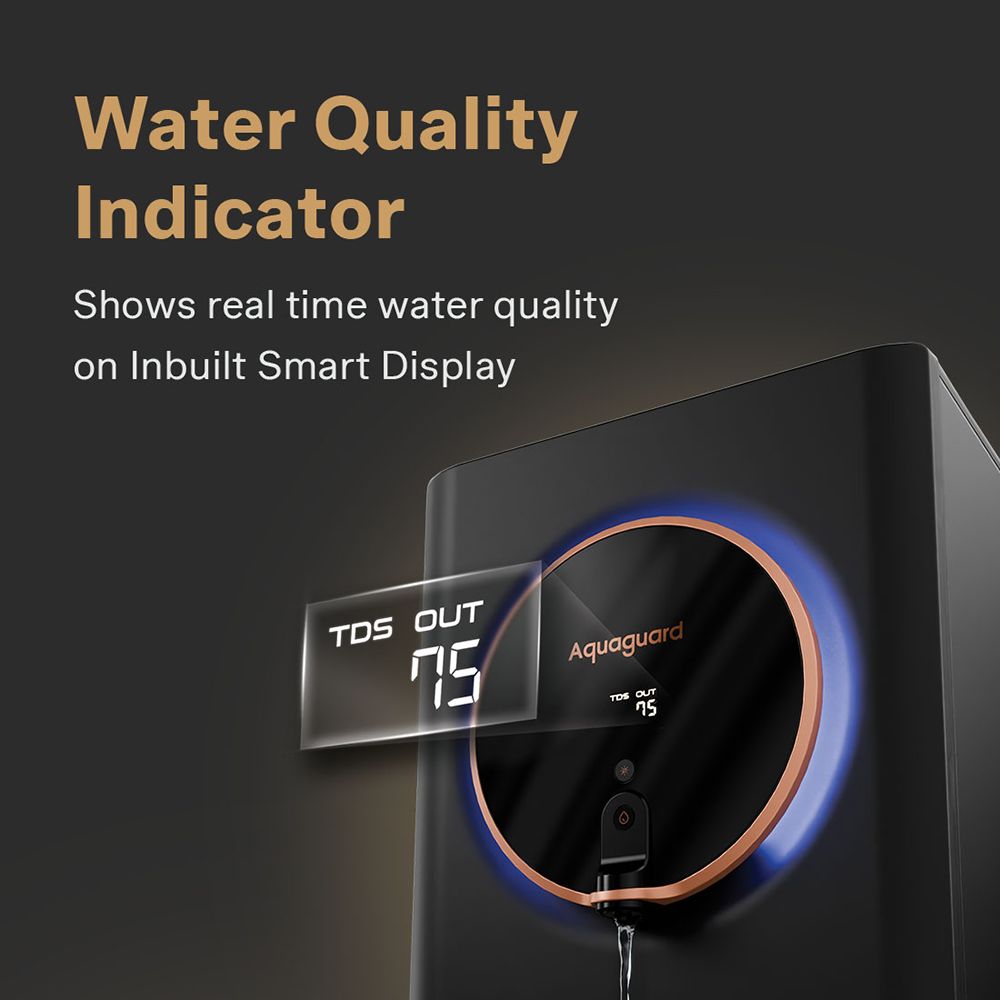Aquaguard Aspire Halo 5L UV + HMR Water Purifier with NanoPore Long-Life Filter Technology (Black)_6