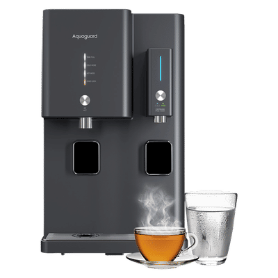 Aquaguard Aspire Arctic 8L RO Hot & Cold Water Purifier with Insta Chill Technology (Black)