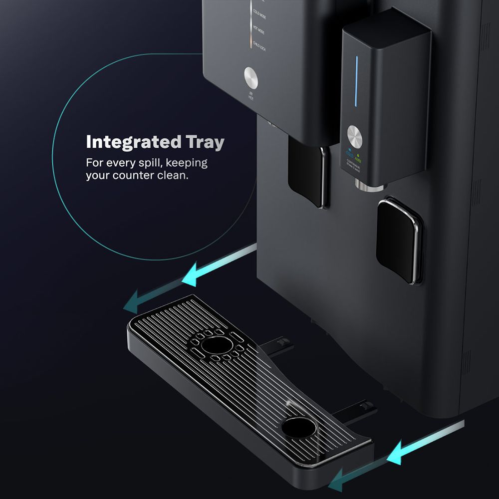Aquaguard Aspire Arctic 8L RO Hot & Cold Water Purifier with Insta Chill Technology (Black)_10