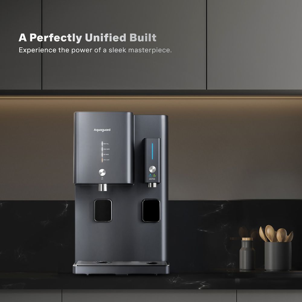 Aquaguard Aspire Arctic 8L RO Hot & Cold Water Purifier with Insta Chill Technology (Black)_12
