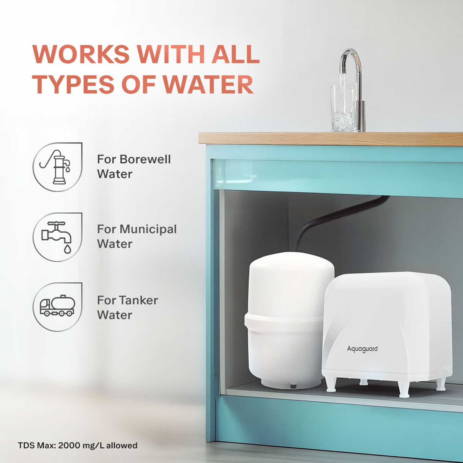 Aquaguard Enrich Hyde 8L RO + UV + Copper + Alkaline Water Purifier with Nanopore Long Life Filters (White) Aquaguard Enrich Hyde 8L RO + UV + Copper + Alkaline Water Purifier with Nanopore Long Life Filters (White)_14