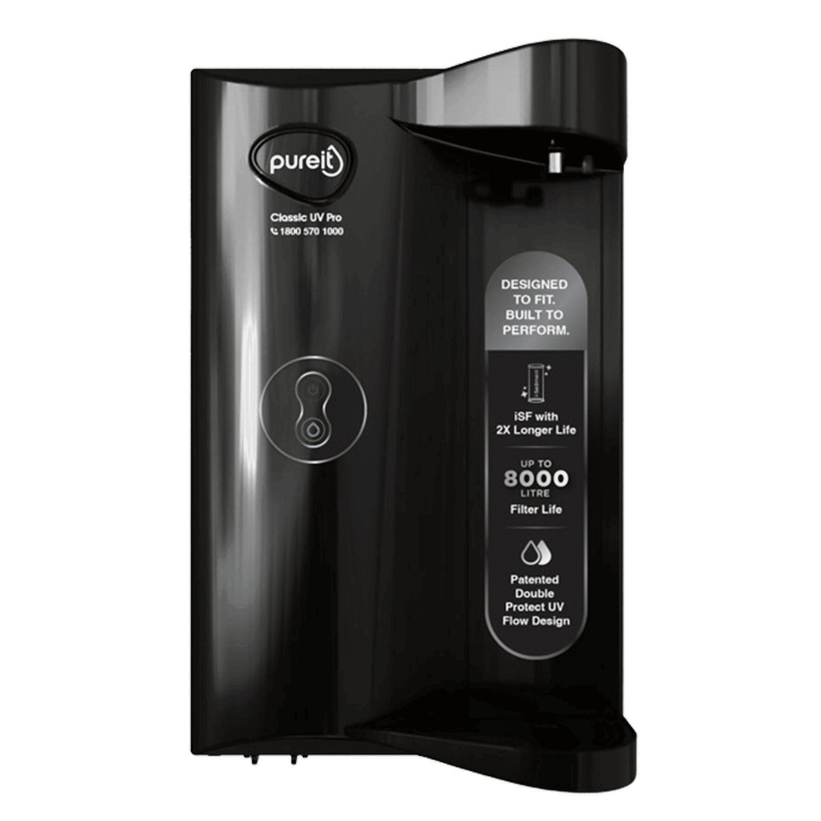 Pureit Classic UV Pro UV Instant Water Purifier with Patented Double Protect UV Flow Design (Black)_1