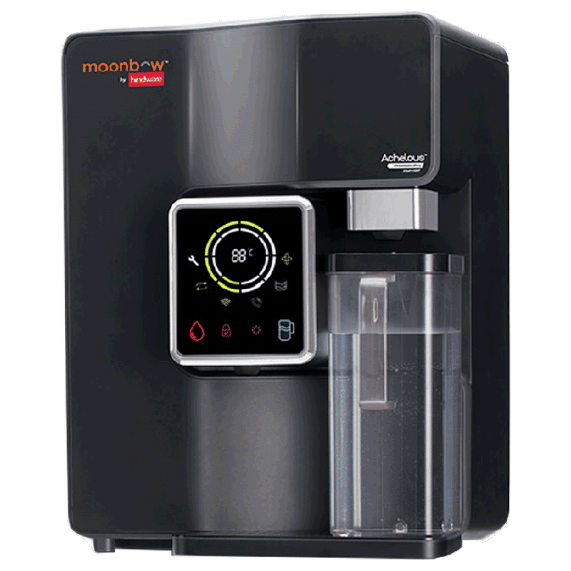 Moonbow Achelous Premium iPro RO Plus UV Water Purifier with Upto 50 Percent Water Saving( Black)_5