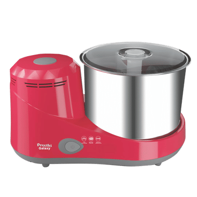 Preethi Galaxy 2 Litres 2 Stones Wet Grinder (Maxcrush Technology, Red)