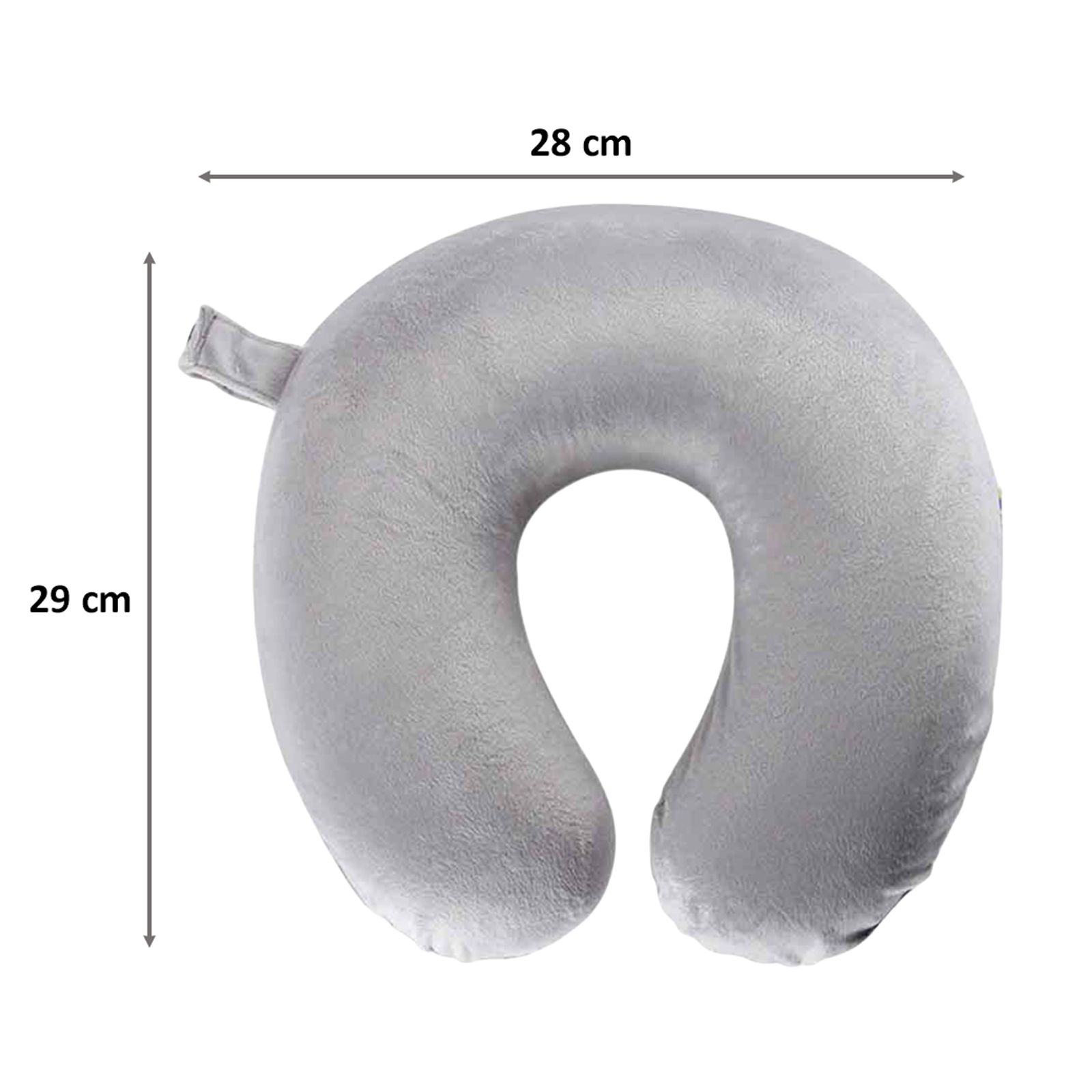 TRAVEL BLUE Memory Foam Pillow (TB-232G, Light Grey) TRAVEL BLUE Memory Foam Pillow (TB-232G, Light Grey)_2