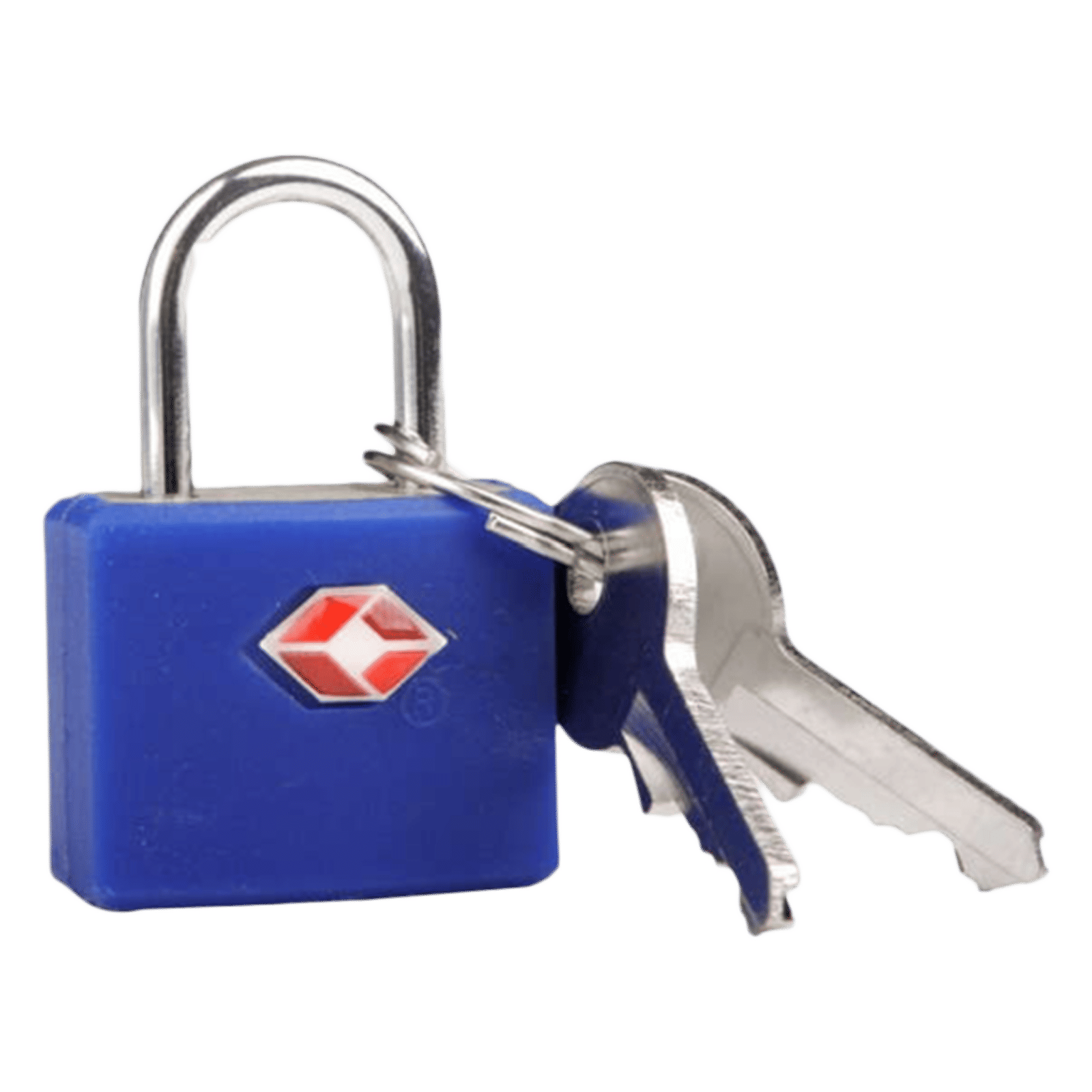 TRAVEL BLUE Identi Keys Locks (TSA Approved, TB-027B, Bright Blue)_1