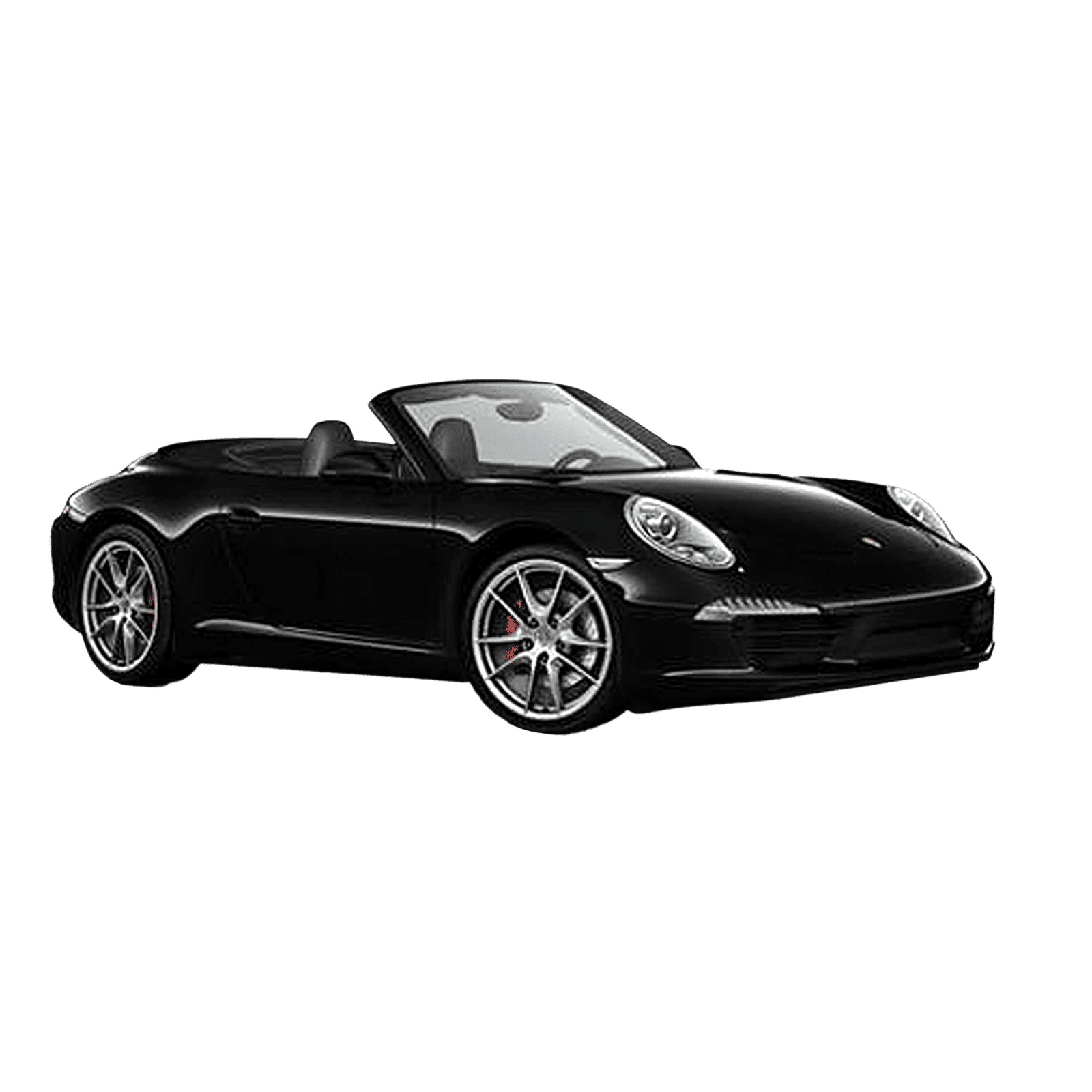 Porsche 911 Carrera S Cabriolet 1:12 Remote Controlled Car (SW-564, Black)_1