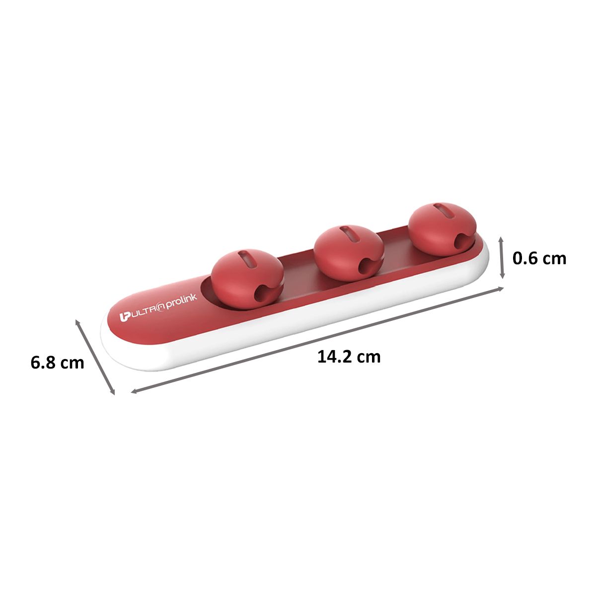 ultraprolink Tidy Magnetic Cable Organizer (UM1001, Red) ultraprolink Tidy Magnetic Cable Organizer (UM1001, Red)_2