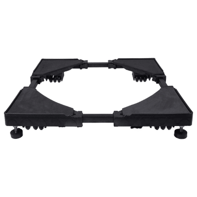 CNS Trolley for Washing Machines, Refrigerators, and Dishwashers (24 Wheels, Upto 350 L, Black)