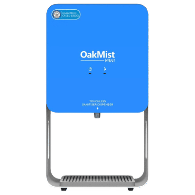 OakMist Mini Automatic Sanitizer Dispenser (Touchless Sanitizer Dispenser, 95102, White)