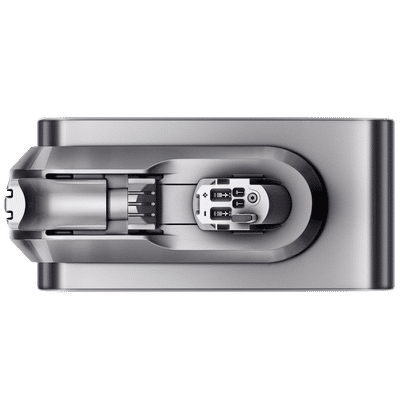 dyson Additional Click-in Battery for Vacuum Cleaners (Double Run Time, 970343-01, Silver)