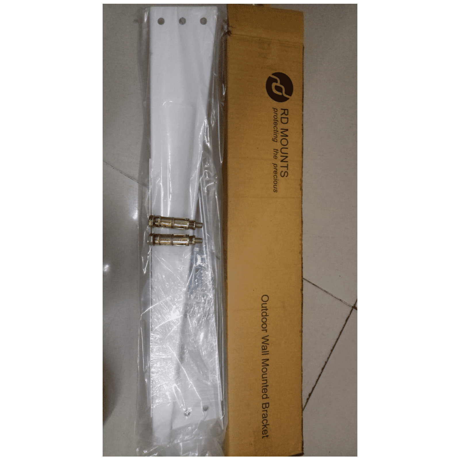 RD PLAST Wall Mount Bracket For Air Conditioner (Powder Coating, RW 8547-1, White)_3