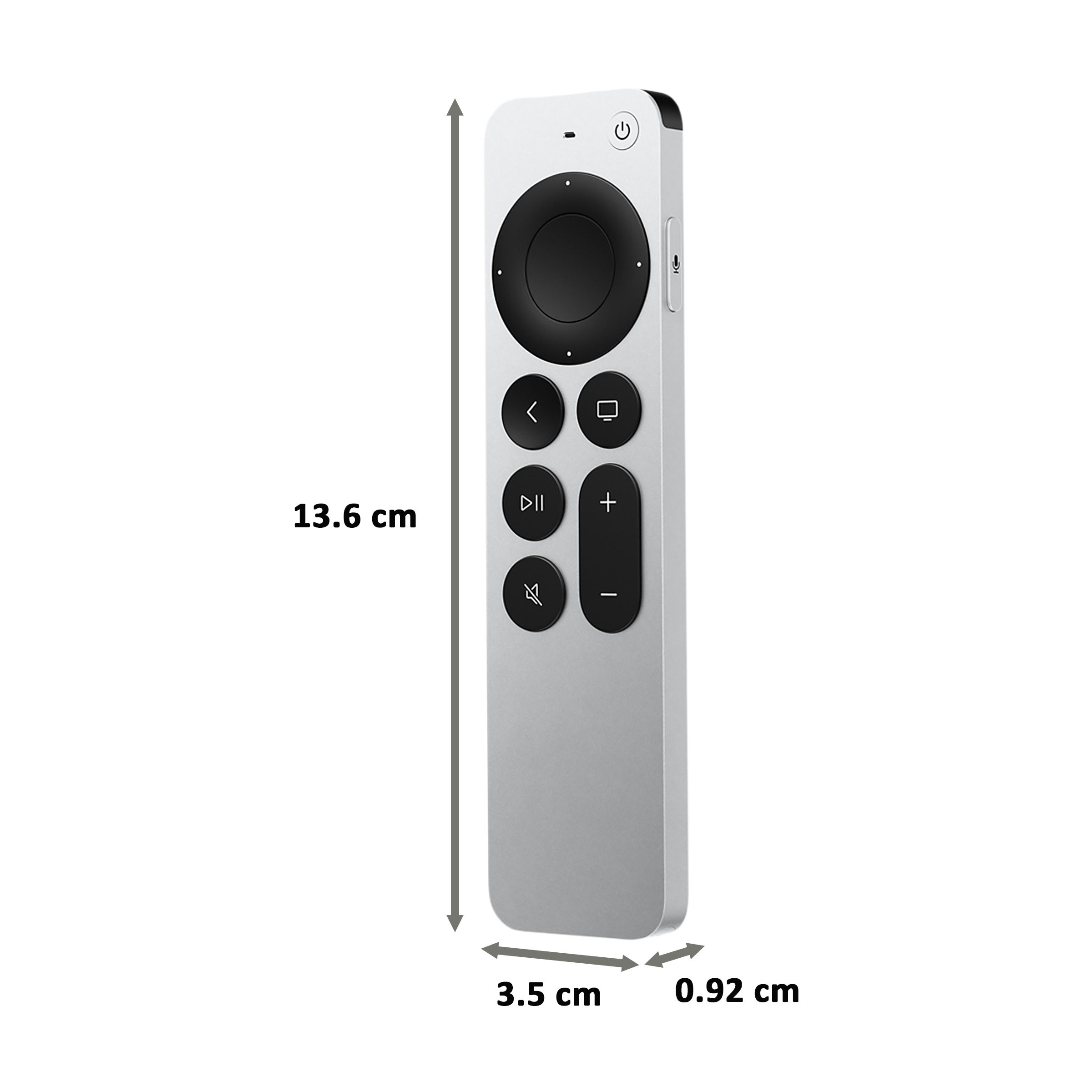 Apple Smart Remote Control For Media Streaming Device (MJFN3ZM/A, Silver) Apple Smart Remote Control For Media Streaming Device (MJFN3ZM/A, Silver)_2